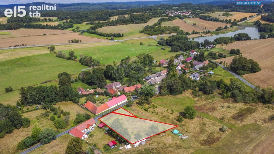 Prodej pozemky pro bydlení, 5 916 m² - Zavlekov - Mladice