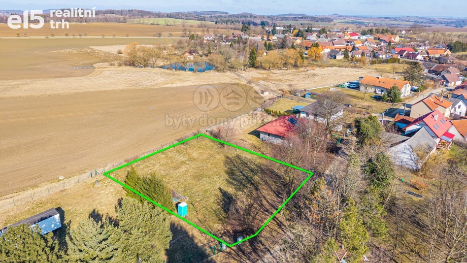 Prodej pozemky pro bydlení, 1 273 m² - Struhařov - Bořeňovice
