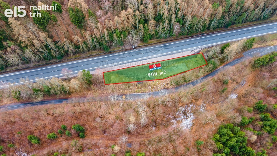 Prodej pozemky pro komerční výstavbu, 900 m² - Gruna - Žipotín