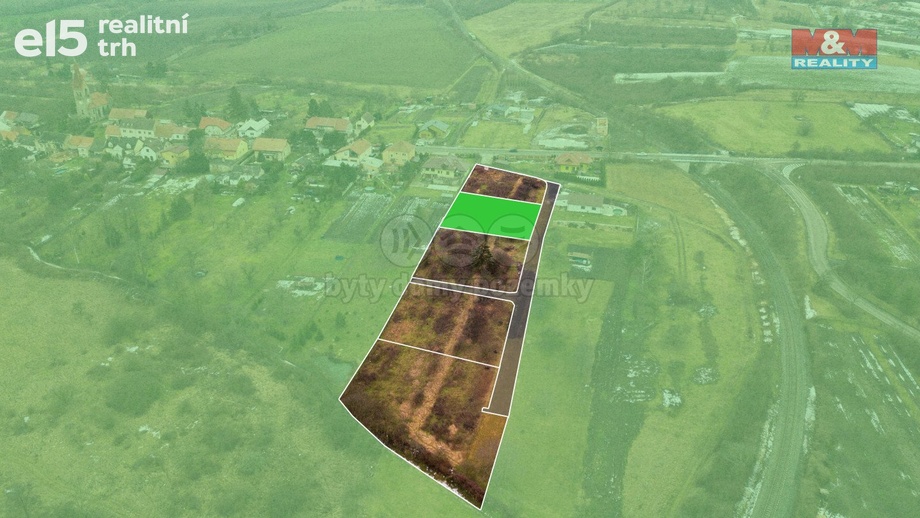 Prodej pozemky pro bydlení, 1 067 m² - Třebenice