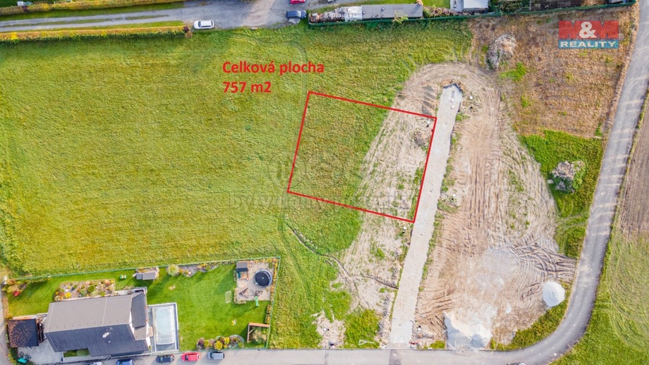Prodej stavebního pozemku 757 m², Sedlečko u Soběslavě