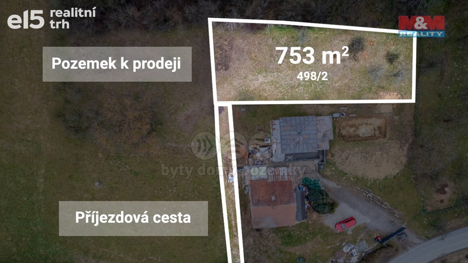 Prodej pozemky pro bydlení, 1 033 m² - Halenkovice