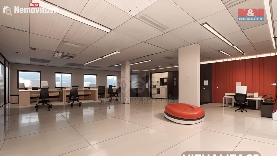Pronájem kanceláře 244 m², Domažlice