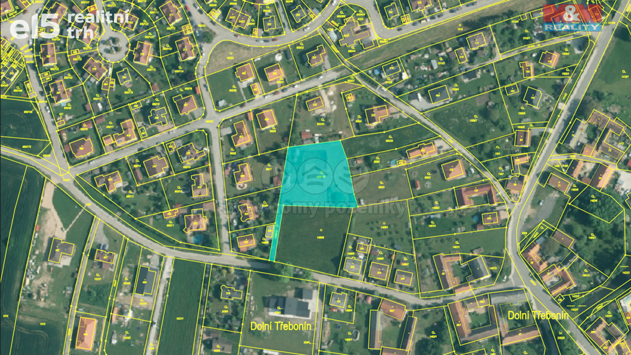 Prodej pozemky pro bydlení, 2 817 m² - Dolní Třebonín