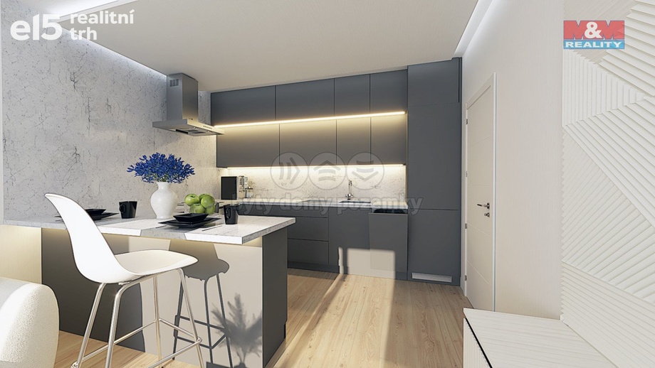 Prodej byty 2+kk, 59 m² - Brno - Staré Brno