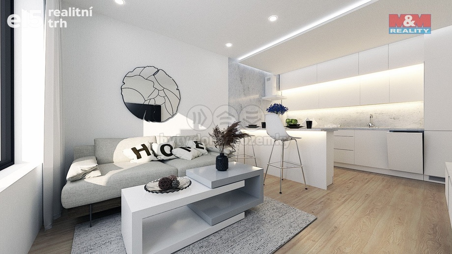 Prodej byty 2+kk, 56 m² - Brno - Staré Brno