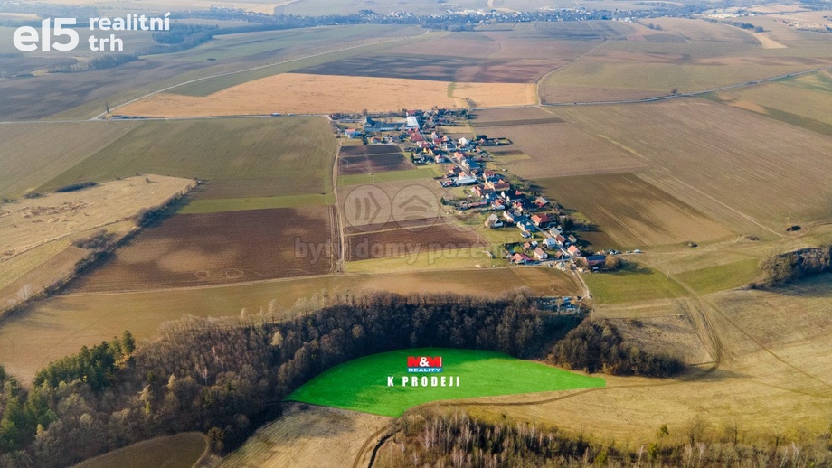 Prodej pozemky - trvalý travní porost, 13 089 m² - Čistá