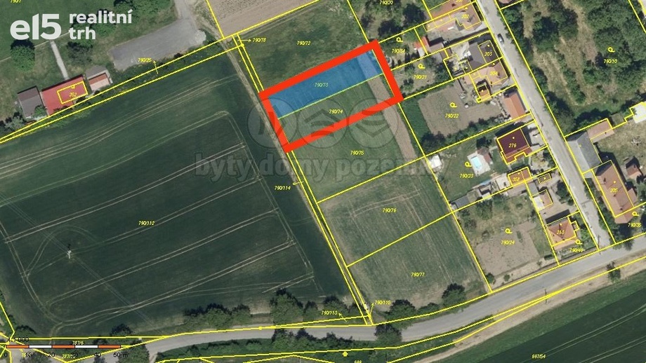 Prodej ostatní pozemky, 692 m² - Tuchořice
