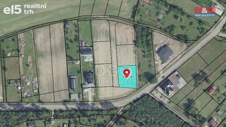 Prodej pozemky pro bydlení, 976 m² - Hradištko