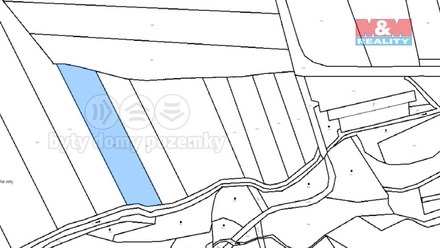 Prodej pole 7 612 m², Myslív