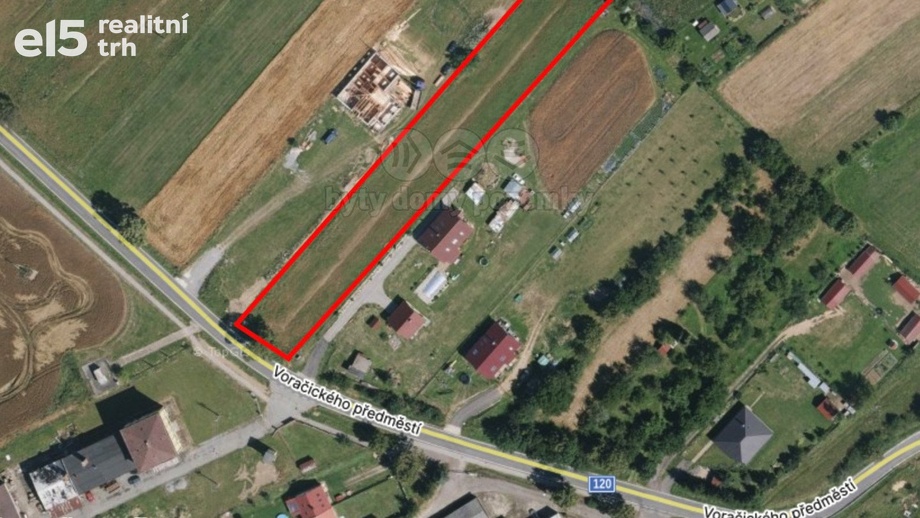 Prodej pozemky pro bydlení, 3 813 m² - Mladá Vožice