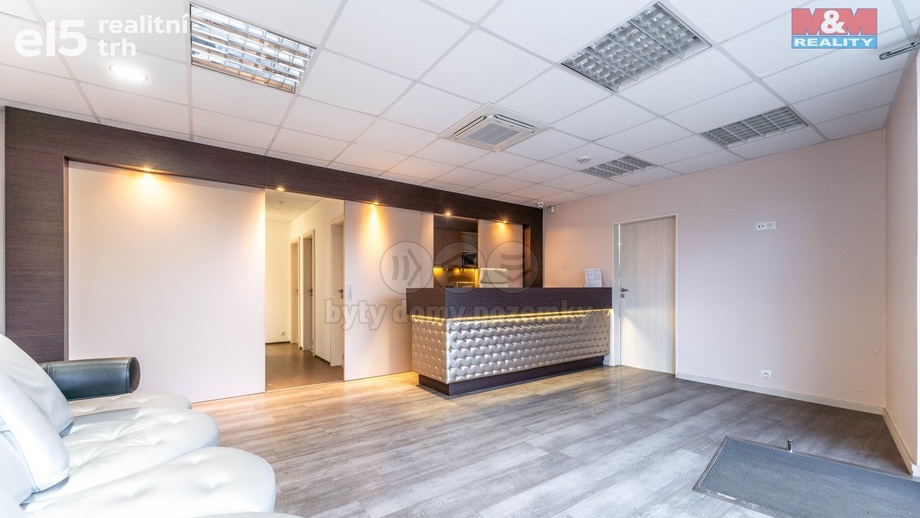 Pronájem kanceláře, 168 m² - Praha - Břevnov