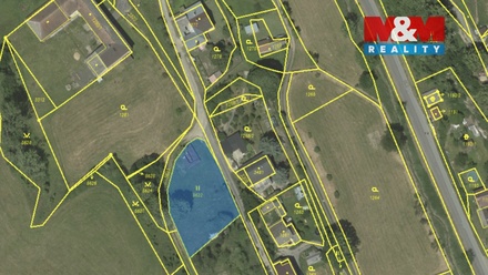 Prodej louky 962 m², Radiměř