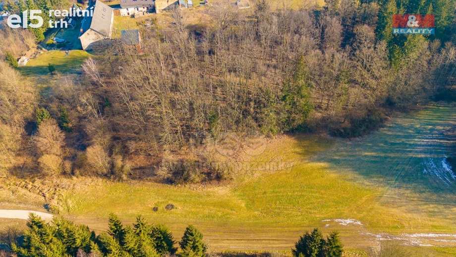 Prodej pozemky - trvalý travní porost, 2 359 m² - Karle