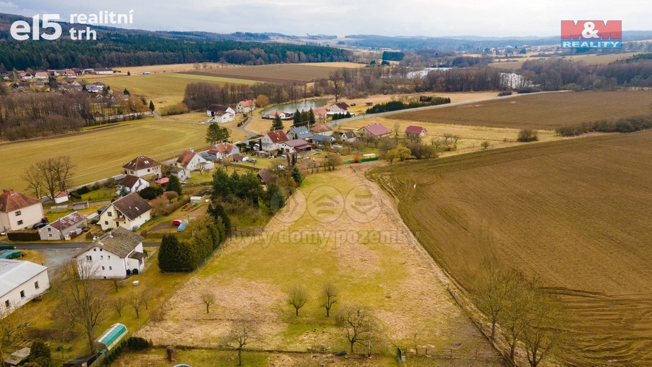 Prodej pozemky pro bydlení, 4 099 m² - Drahkov