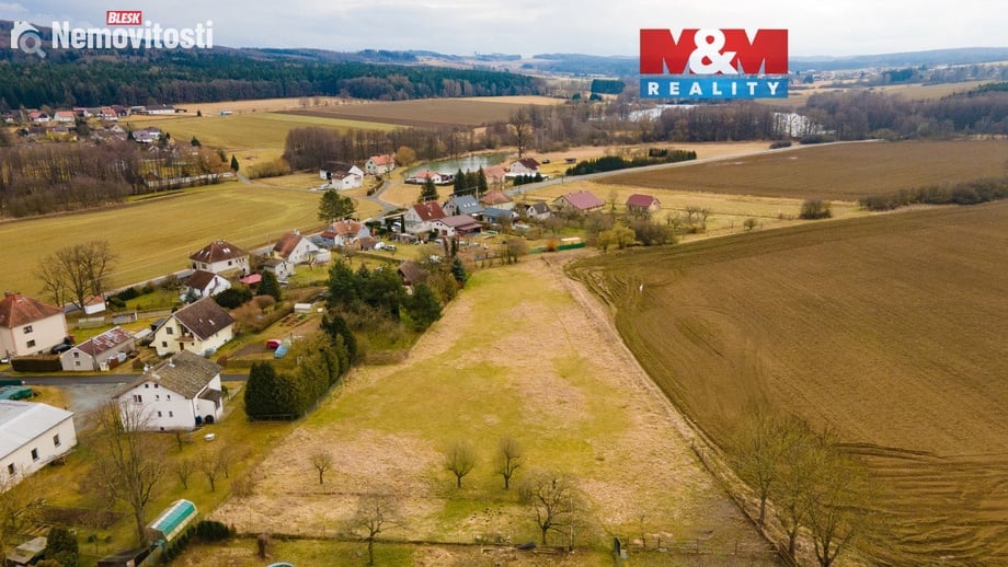 Prodej stavebního pozemku 4 099 m², Drahkov