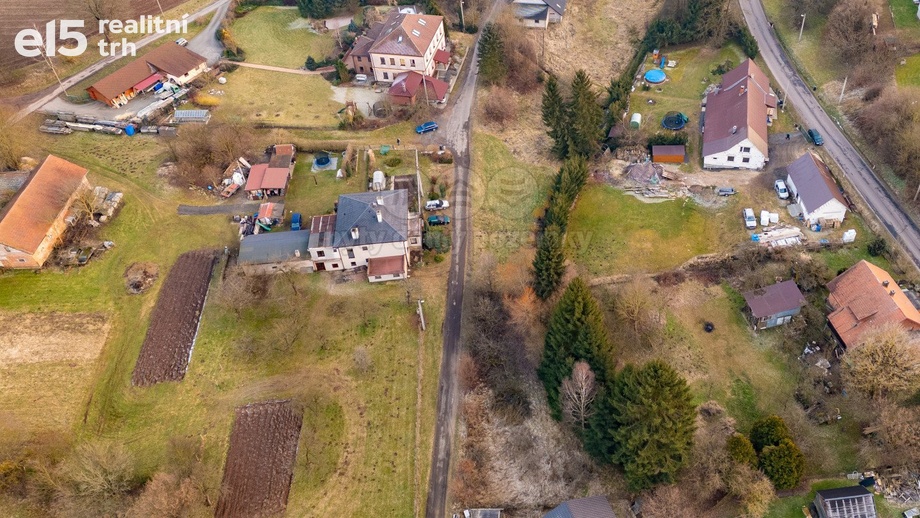 Prodej pozemky - trvalý travní porost, 979 m² - Dolní Dobrouč - Horní Dobrouč