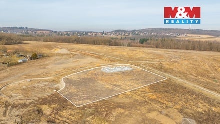Prodej stavebního pozemku 1 662 m², Trnová