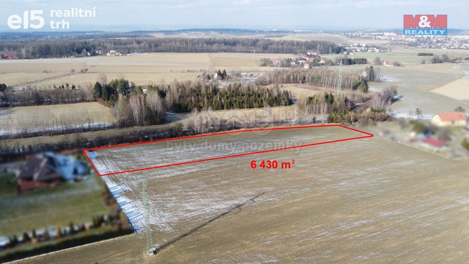 Prodej zemědělská půda, 6 430 m² - Příbor
