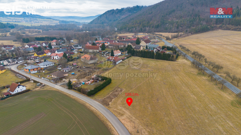 Prodej pozemky pro bydlení, 1 061 m² - Rabí - Čepice