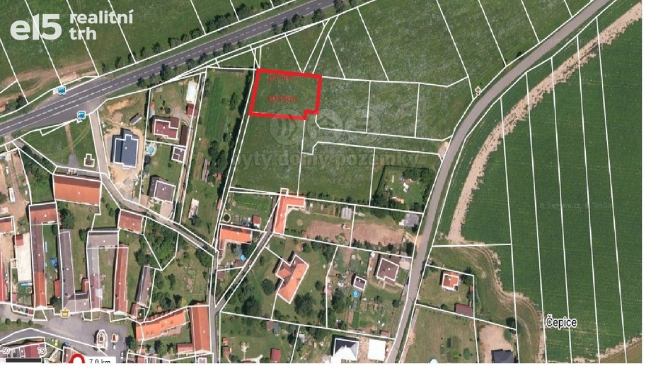 Prodej pozemky pro bydlení, 1 054 m² - Rabí - Čepice