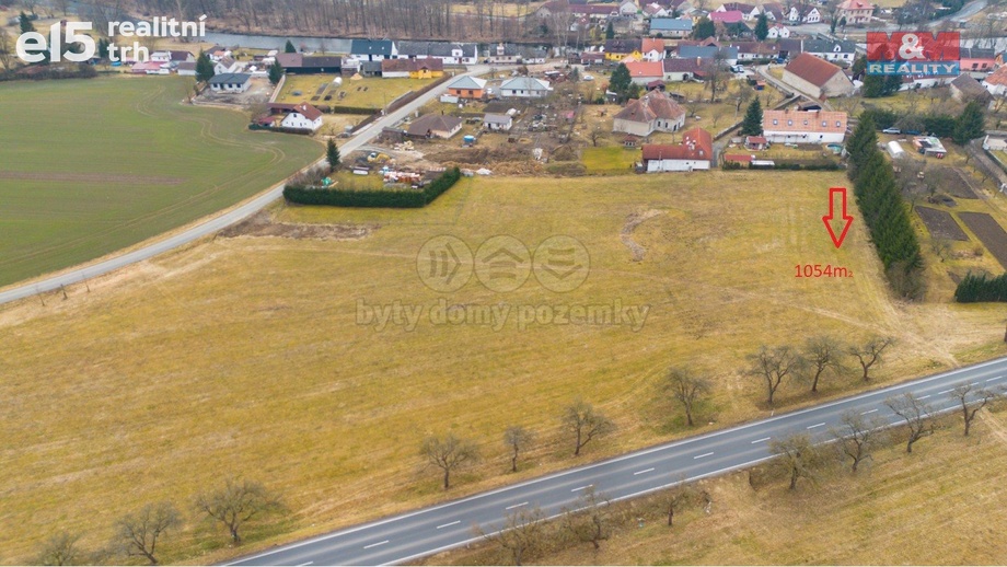 Prodej pozemky pro bydlení, 1 054 m² - Rabí - Čepice