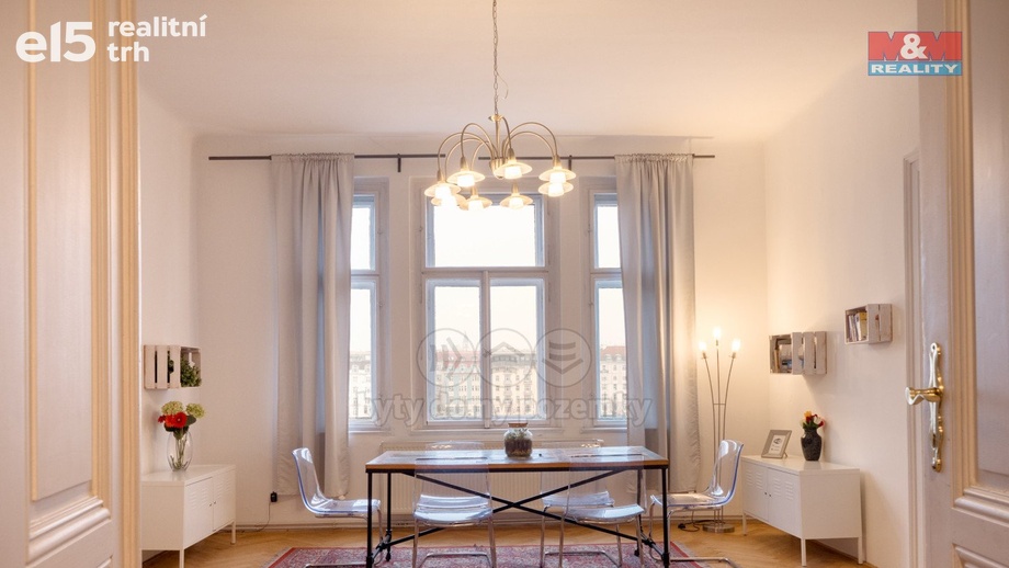 Prodej byty 4+1, 120 m² - Praha - Smíchov