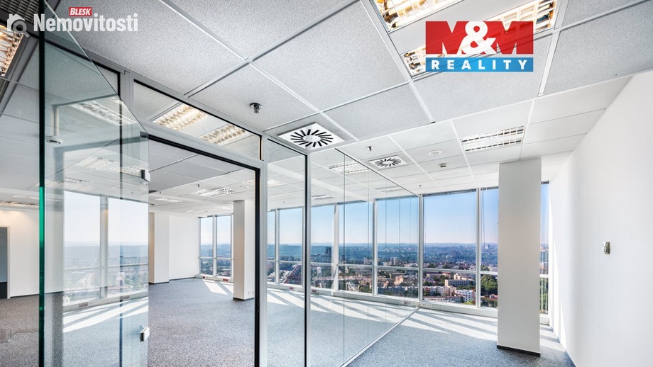 Pronájem kanceláře 200 m², Praha 4