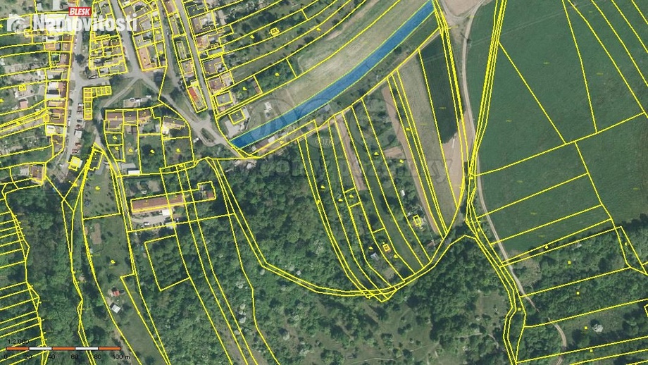 Prodej zahrady 2 257 m², Zdounky