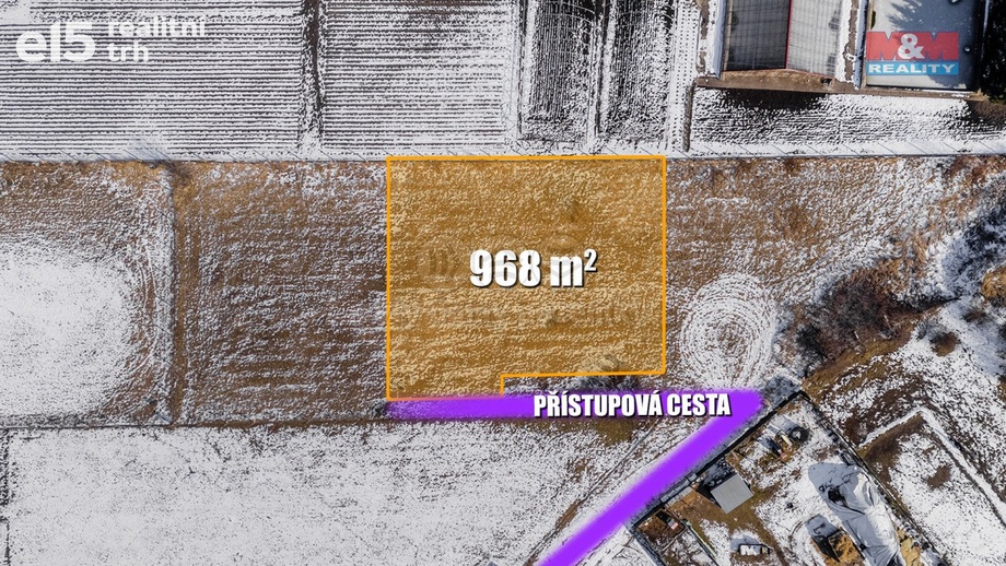 Prodej pozemky pro bydlení, 968 m² - Dřísy