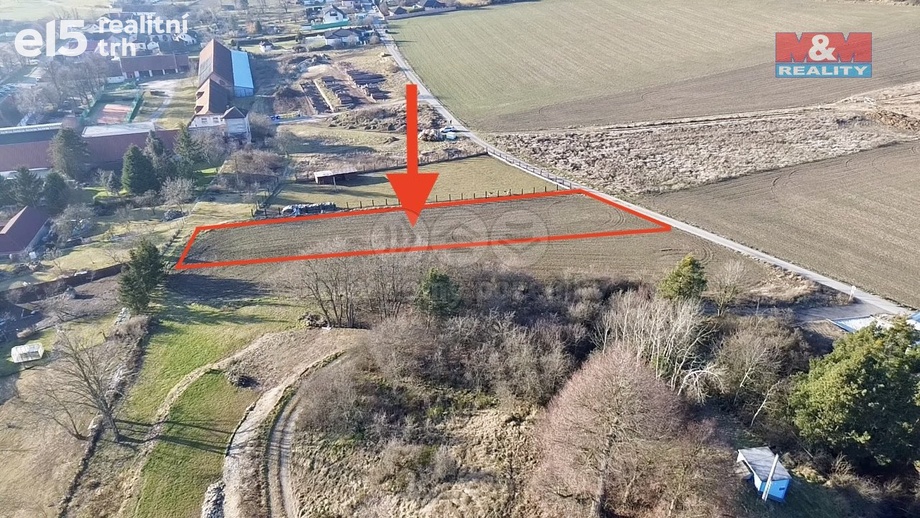 Prodej pozemky pro bydlení, 2 272 m² - Řepice