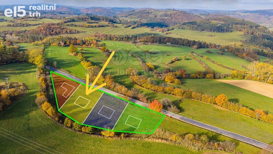 Prodej pozemky pro bydlení, 1 041 m² - Milešov