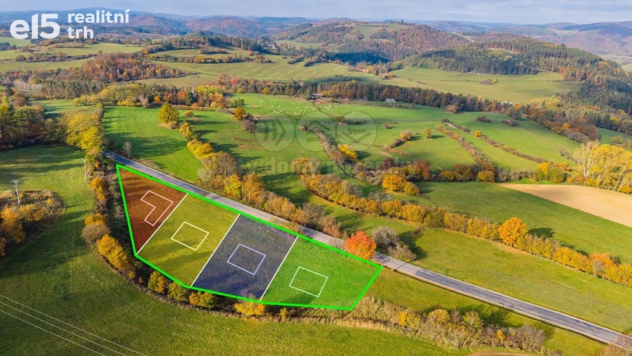 Prodej pozemky pro bydlení, 4 908 m² - Milešov