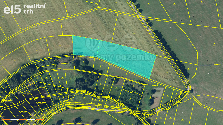 Prodej zemědělská půda, 9 639 m² - Pustá Kamenice
