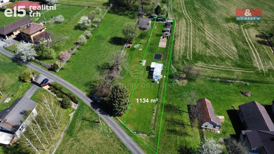 Prodej pozemky pro bydlení, 1 134 m² - Ropice