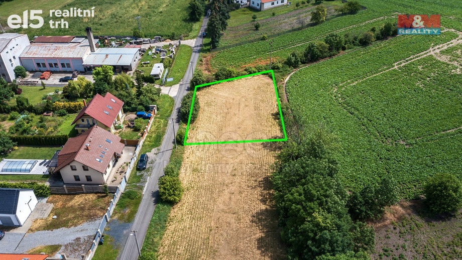 Prodej pozemky pro bydlení, 1 008 m² - Cítoliby