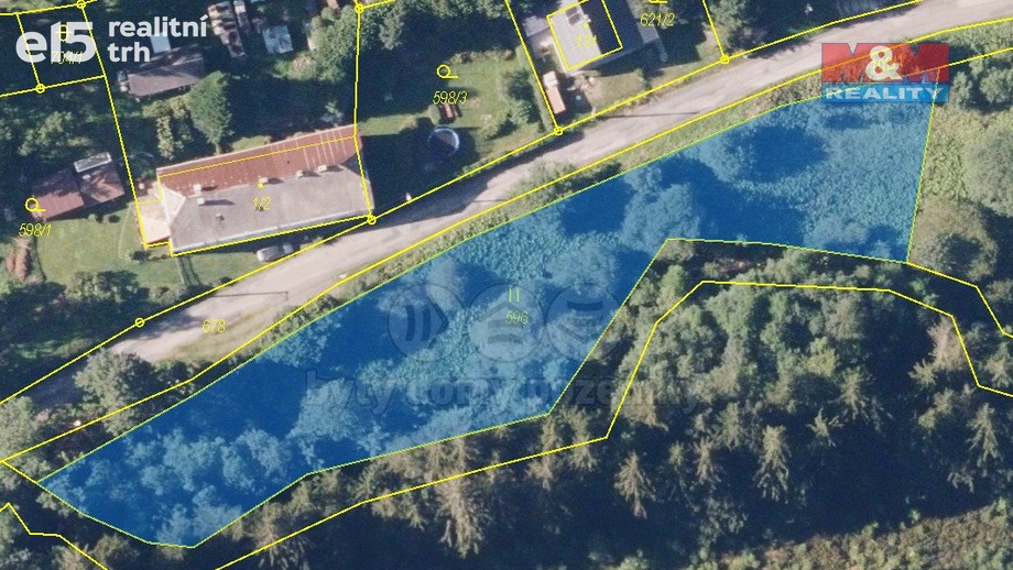 Prodej pozemky - zahrady, 2 205 m² - Malá Morávka - Karlov pod Pradědem