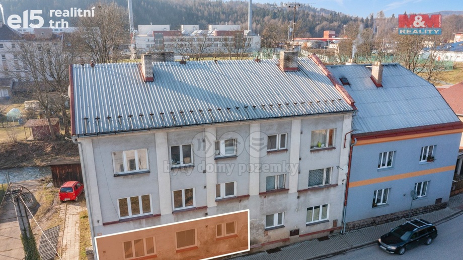 Prodej byty 1+1, 44 m² - Hronov