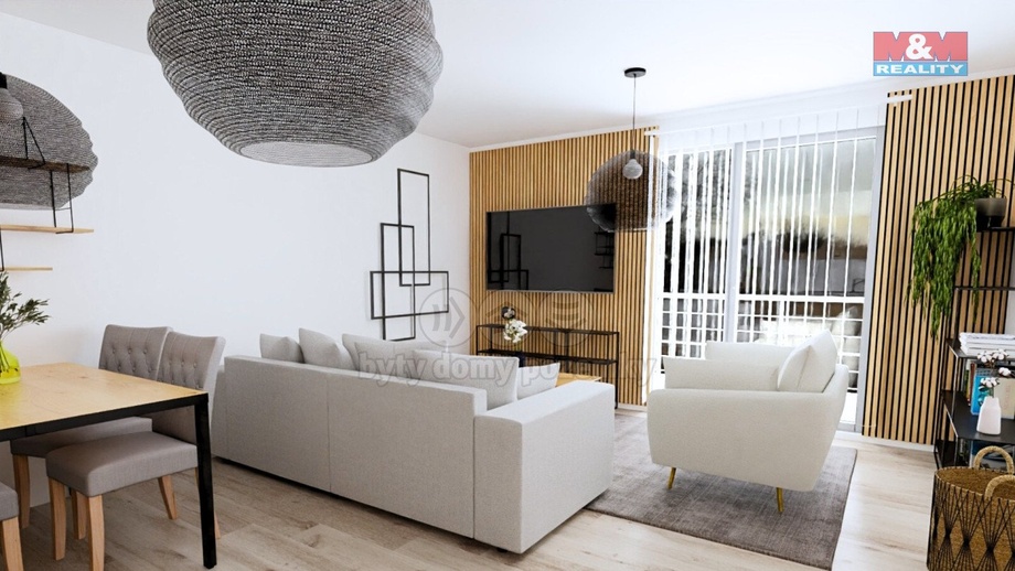 Prodej byty 2+kk, 59 m² - Žleby