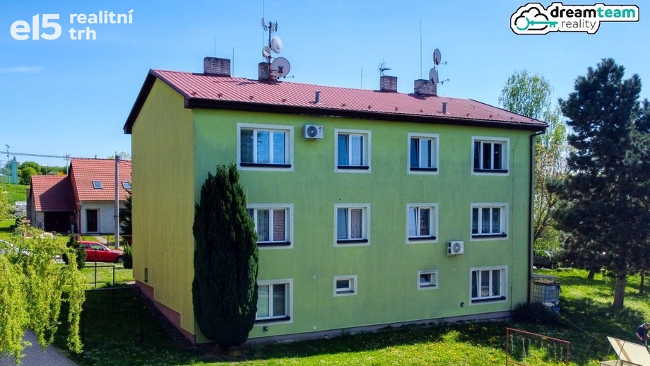 Prodej byty 3+1, 63 m² - Horní Moštěnice