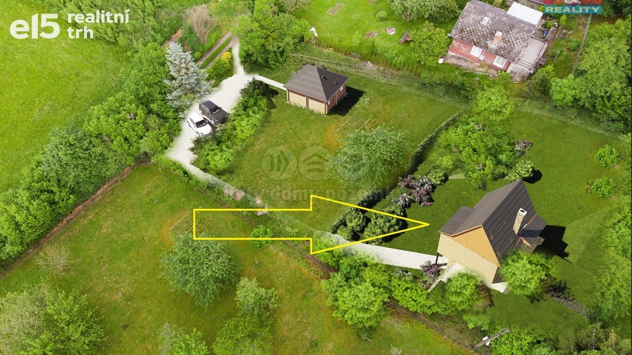 Prodej pozemky - zahrady, 623 m² - Ptení