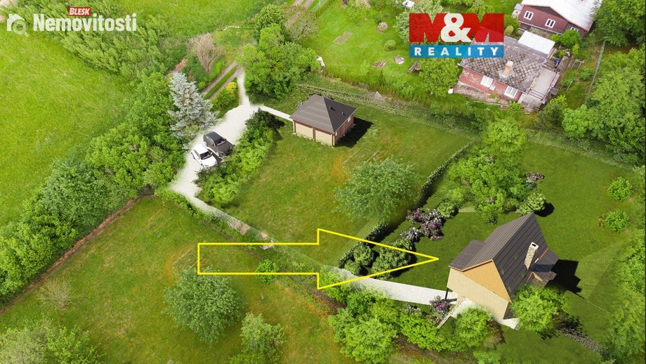 Prodej zahrady 623 m², Ptení