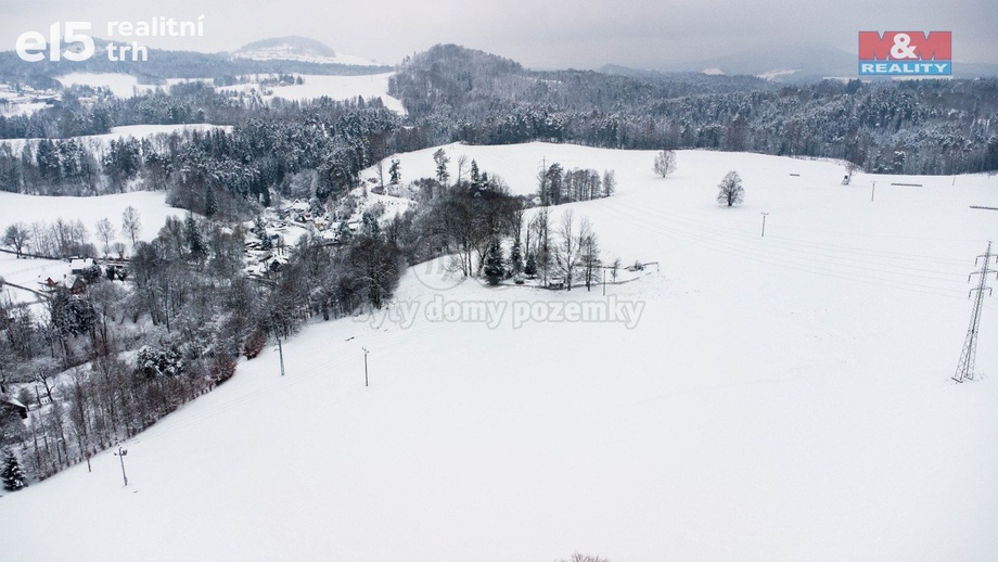 Prodej pozemky - trvalý travní porost, 126 193 m² - Kunratice - Studený