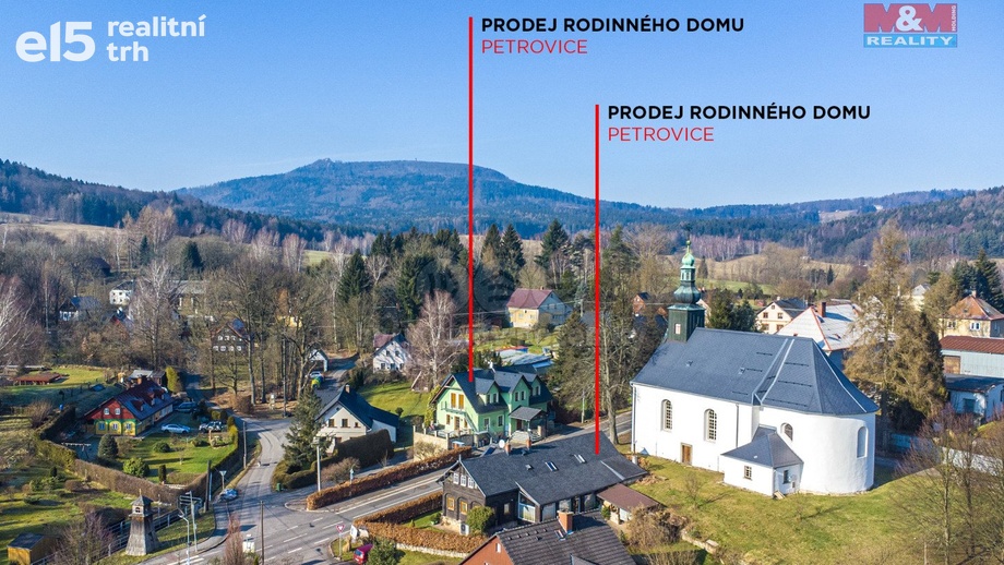 Prodej rodinné domy, 338 m² - Jablonné v Podještědí - Petrovice