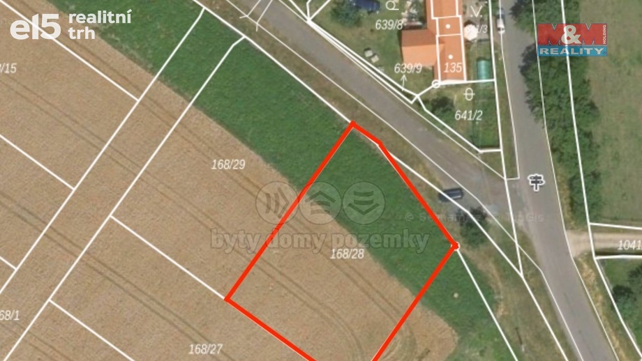 Prodej pozemky pro bydlení, 1 031 m² - Měrunice