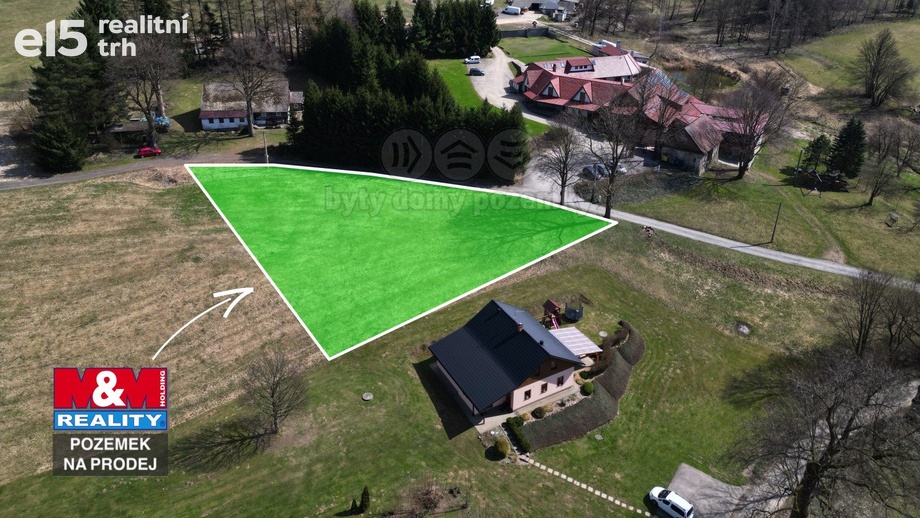Prodej pozemky - trvalý travní porost, 1 678 m² - Liberk - Rampuše