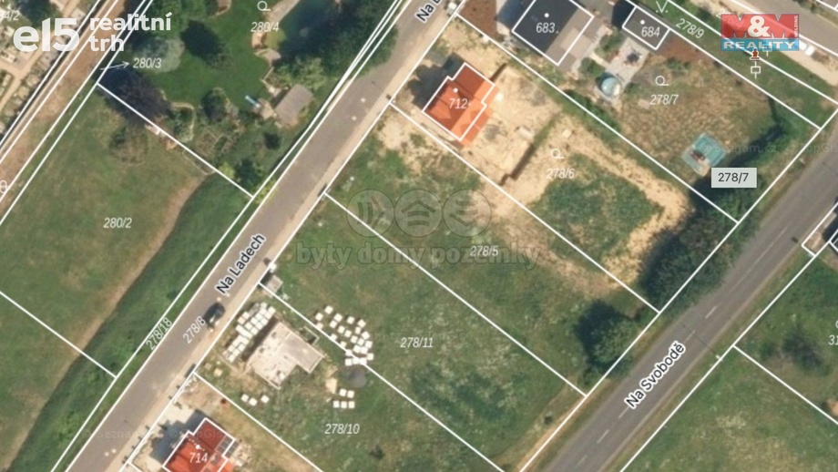 Prodej pozemky pro bydlení, 1 216 m² - Čížkovice