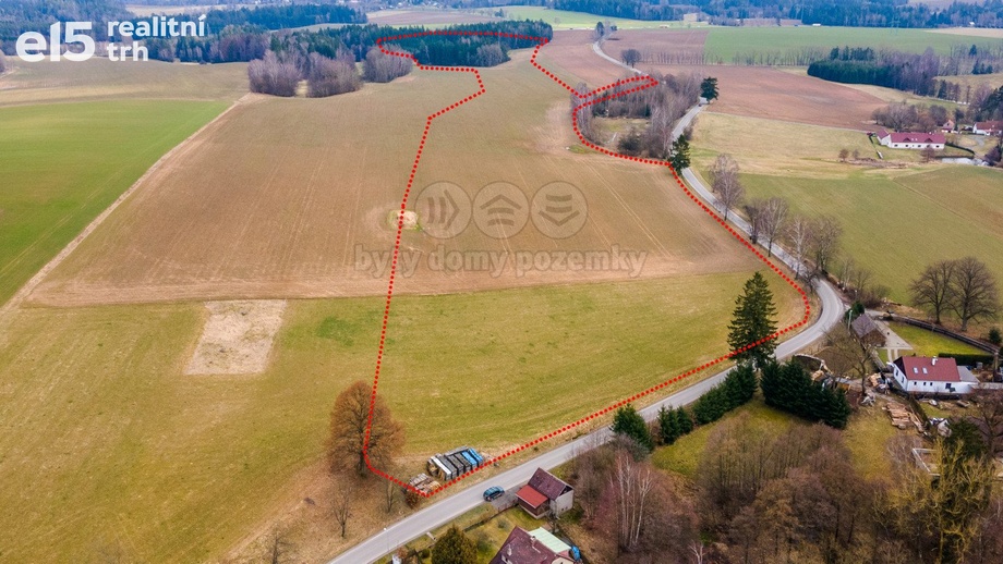 Prodej pozemky - trvalý travní porost, 108 437 m² - Vysočina - Možděnice