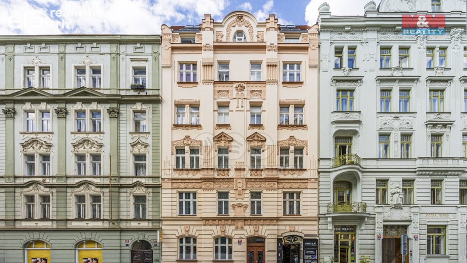 Pronájem byty 2+1, 82 m² - Praha - Vinohrady