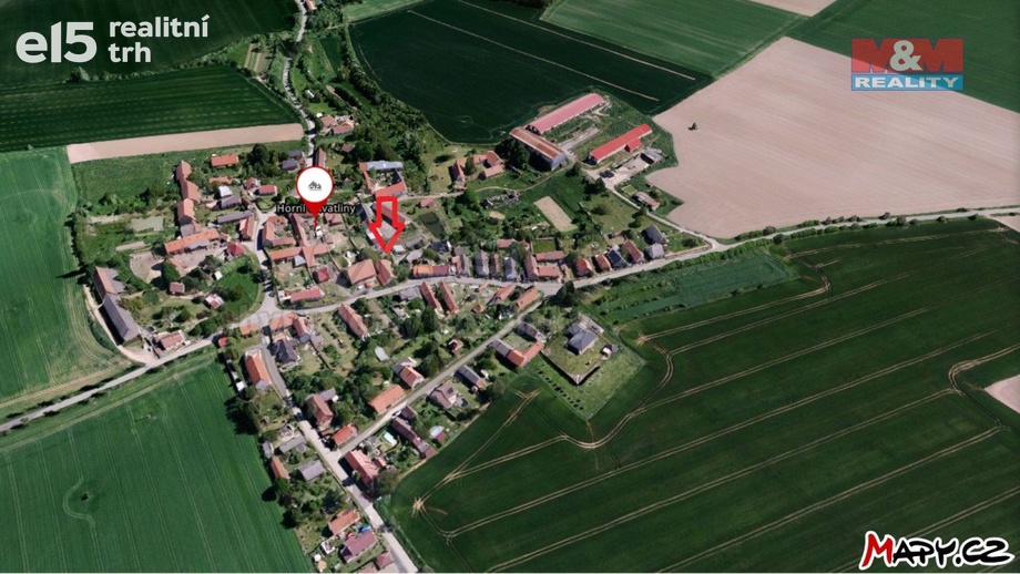Prodej pozemky - zahrady, 85 m² - Dolní Chvatliny - Horní Chvatliny
